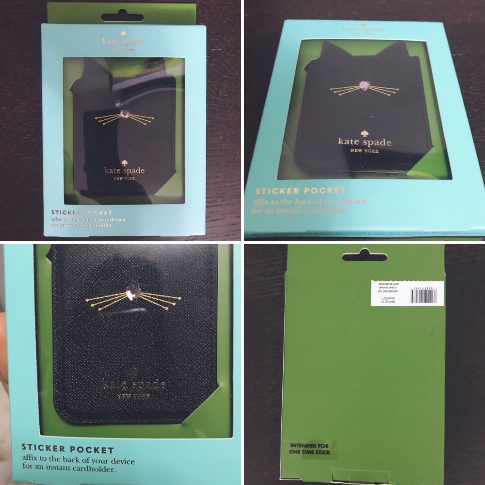 🆕  Kate Spade / Phone Sticker Pocket